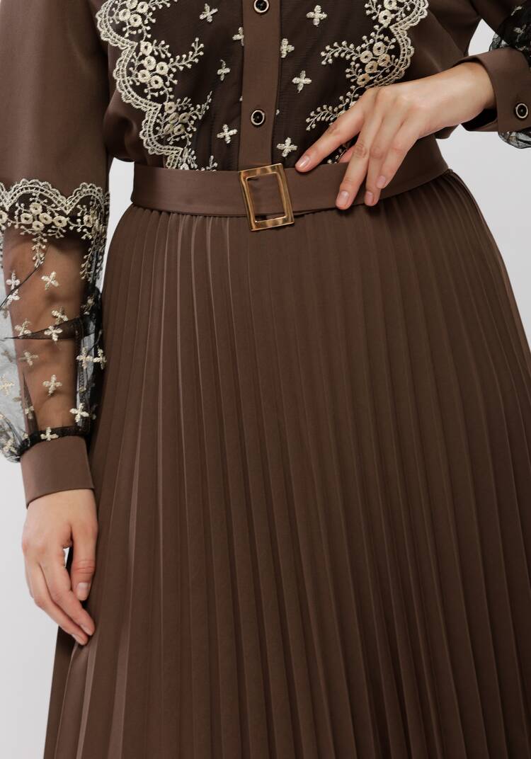 Платье с ажурным кружевом шир.  750, рис. 12