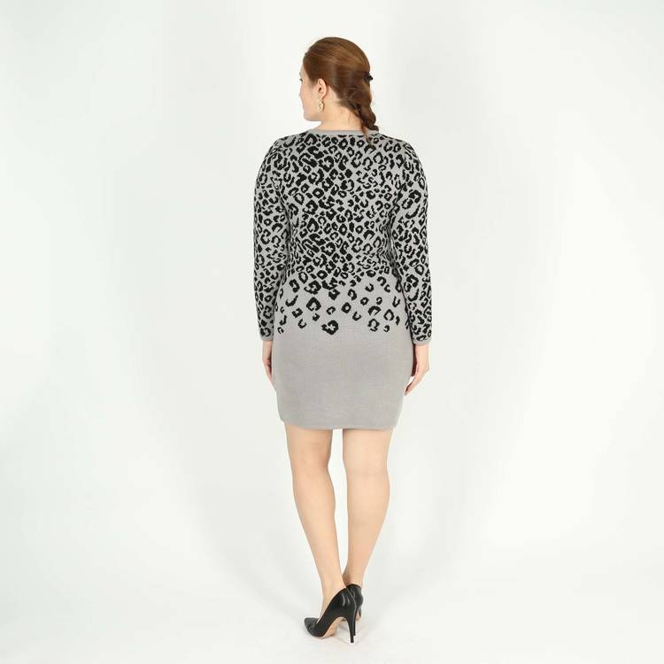 Платье прямого силуэта с принтом шир.  750, рис. 12