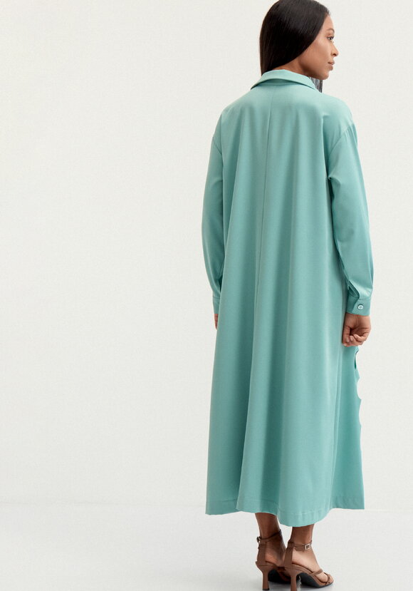 Платье А-силуэта с перфорацией шир.  580, рис. 3