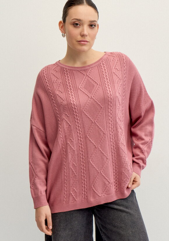 Джемпер женский свободного облегания шир.  580, рис. 2