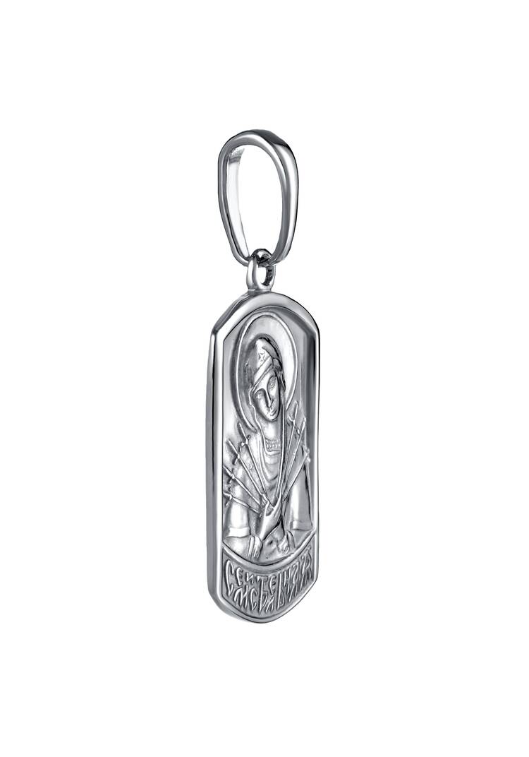 Подвеска серебряная Святой образ шир.  750, рис. 10