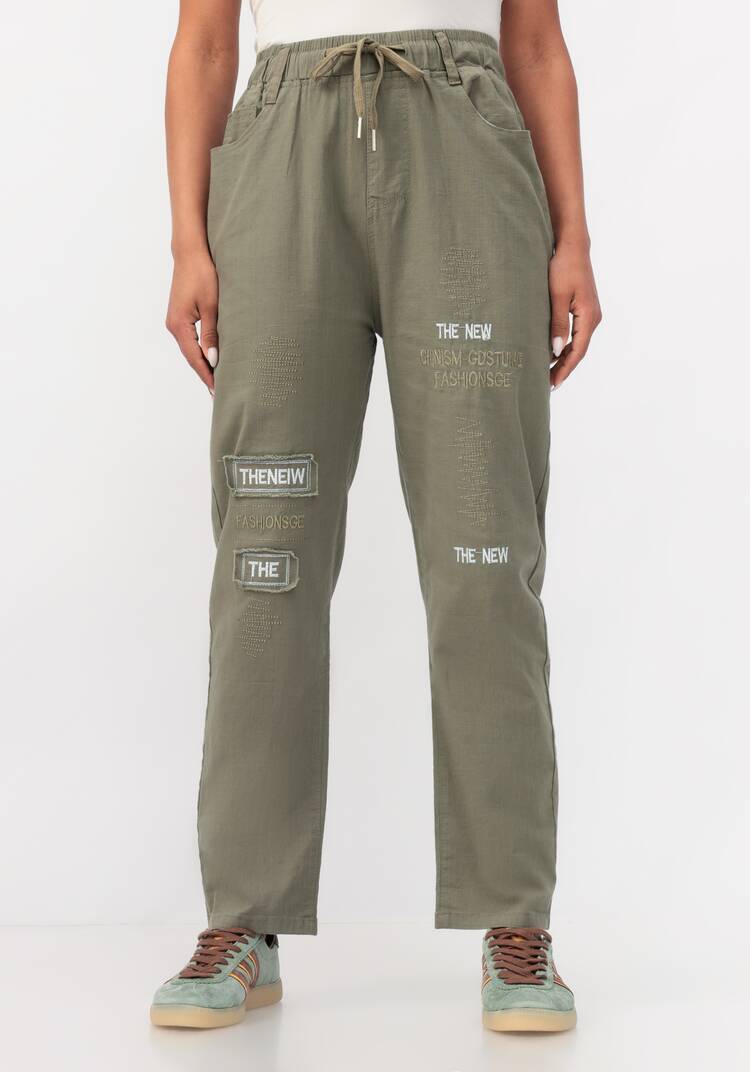 Брюки с декором шир.  750, рис. 9