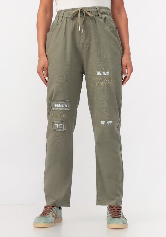 Брюки с декором шир.  580, рис. 9