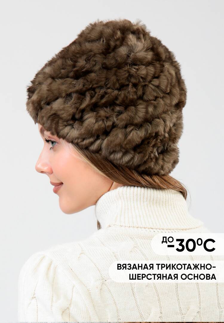 Женская меховая шапка Герда шир.  750, рис. 14