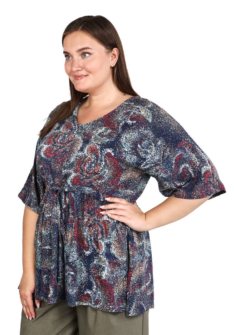 Блуза Яркие Мечты шир.  750, рис. 3