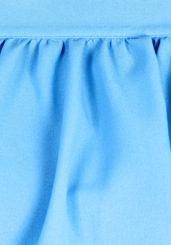 Блуза с воланом и поясом на талии шир.  580, рис. 9