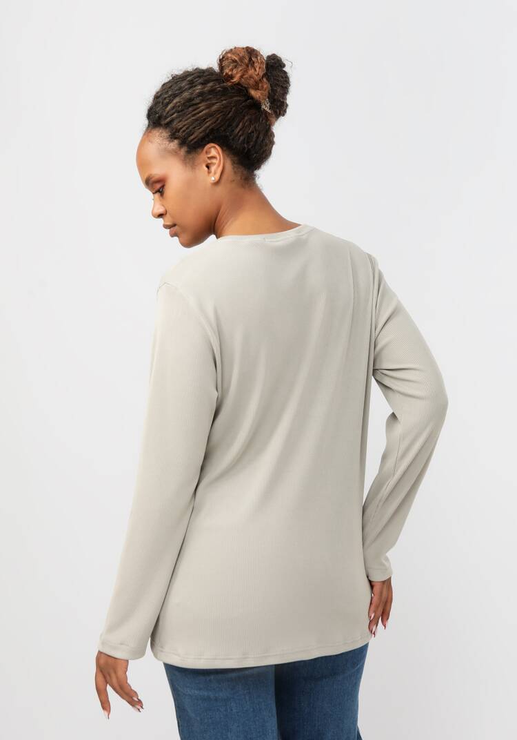 Лонгслив с круглым вырезом Аманда шир.  750, рис. 3