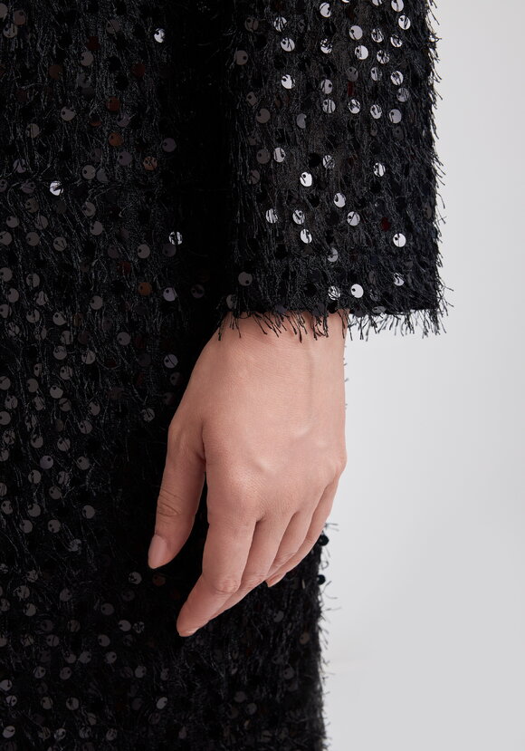 Платье футляр с паетками шир.  580, рис. 6