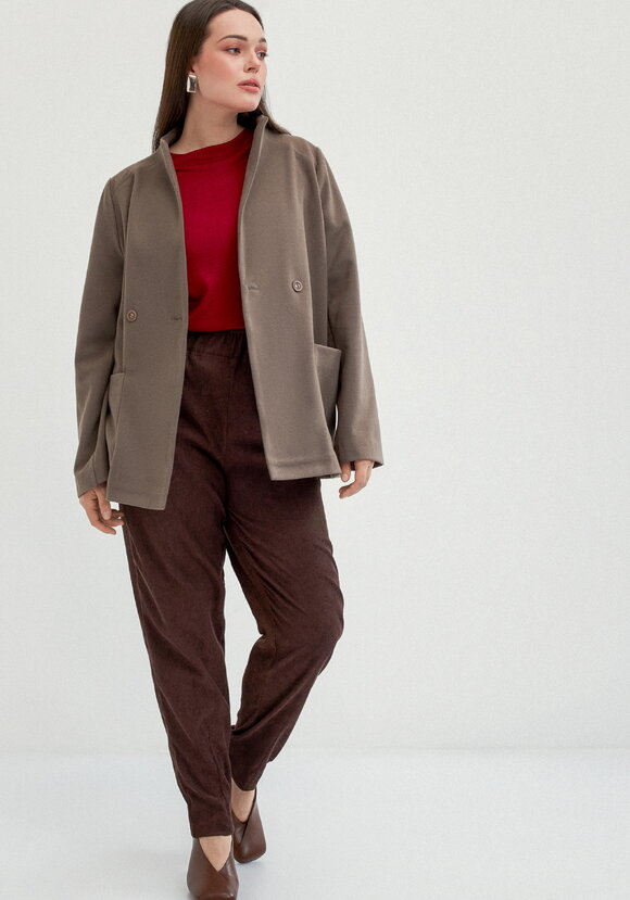 Пальто укороченное шир.  580, рис. 18