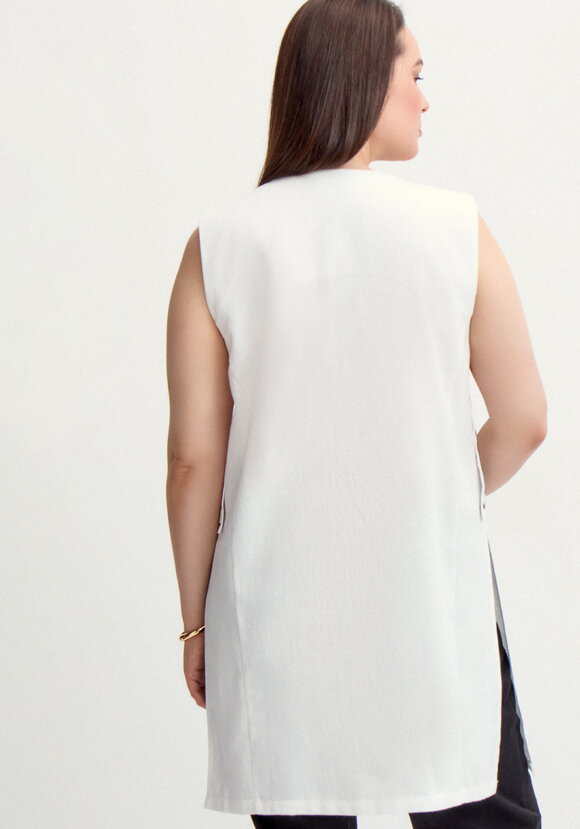 Жилет изо льна шир.  580, рис. 11