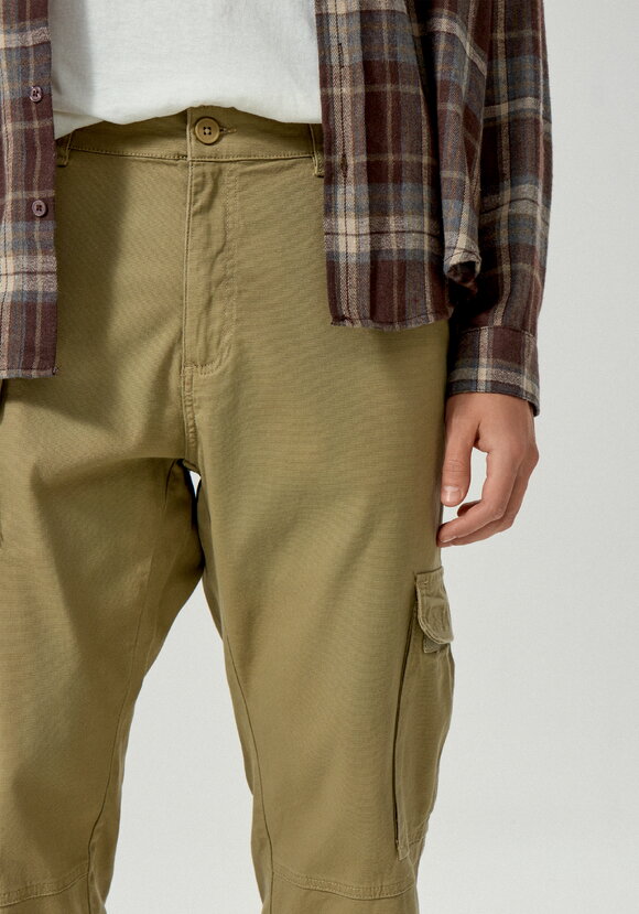 Брюки карго с накладными карманами шир.  580, рис. 5