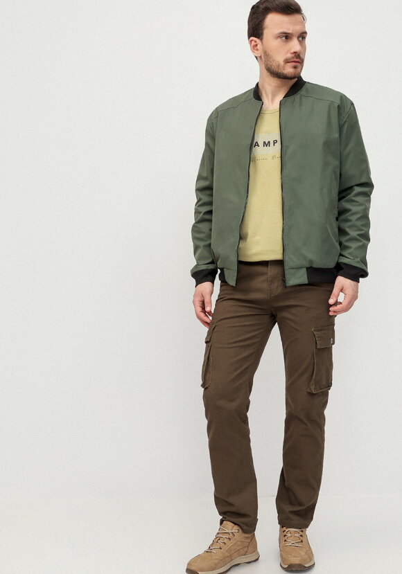 Бомбер мужской на молнии шир.  580, рис. 17