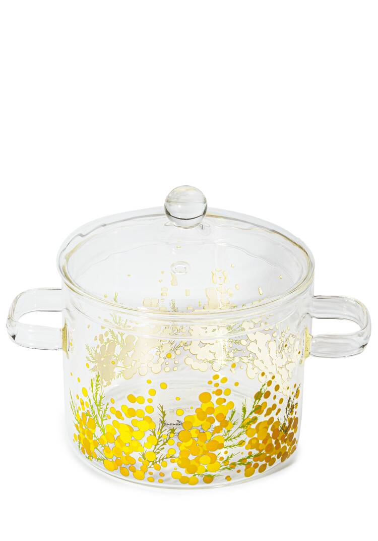 Кастрюля из жаропрочного стекла с крышкой шир.  750, рис. 1