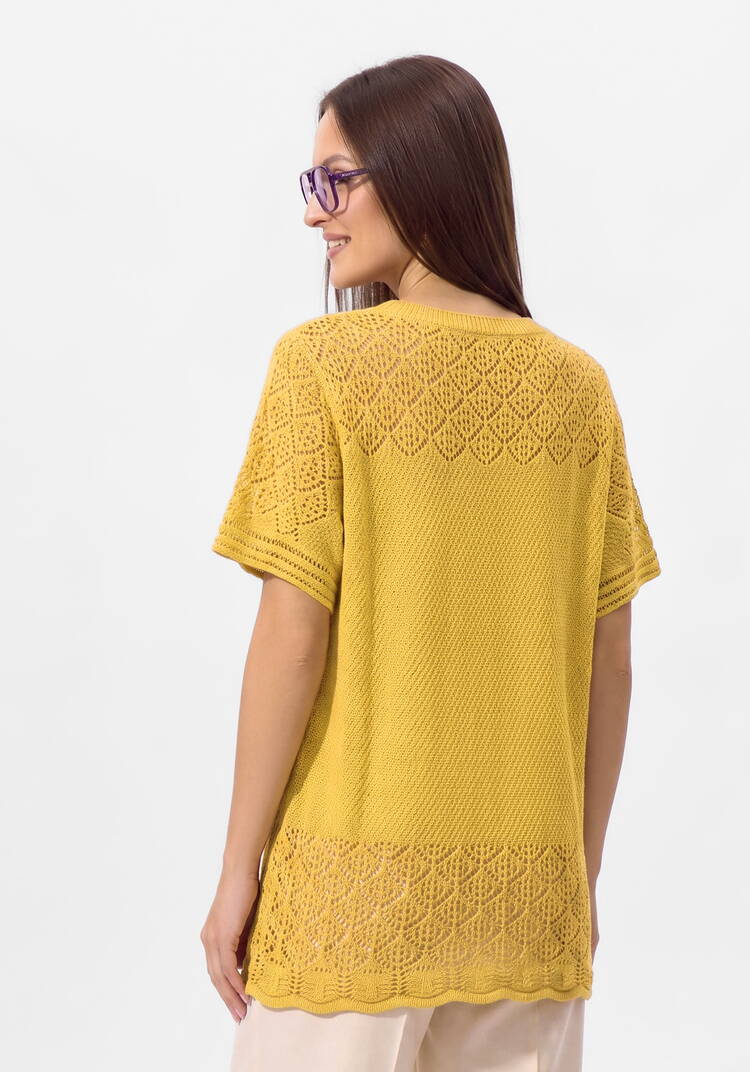 Блуза ажурная Варвара шир.  750, рис. 13
