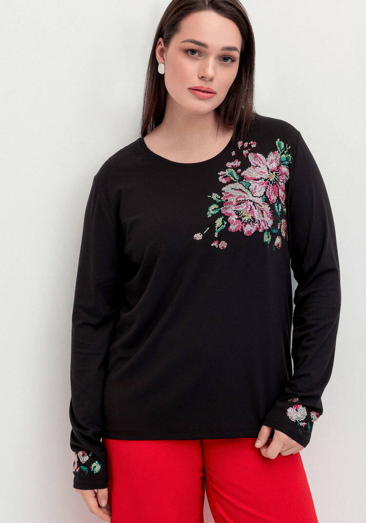 Лонгслив Джина шир.  750, рис. 5