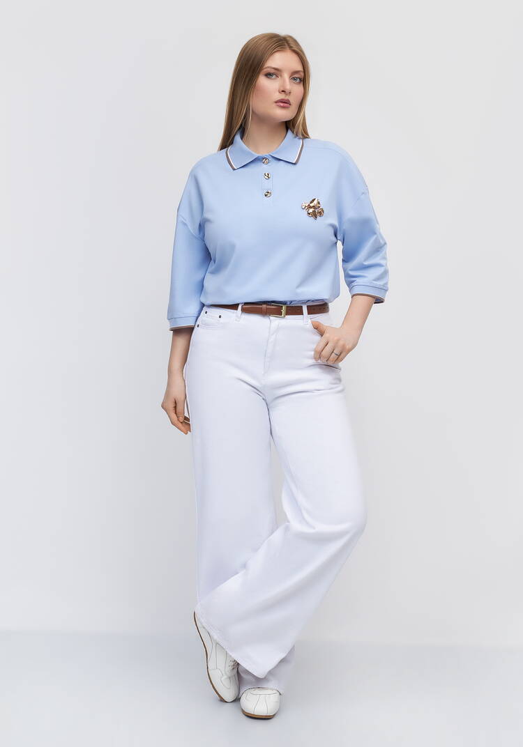 Поло с декоромДинамика стиля шир.  750, рис. 2