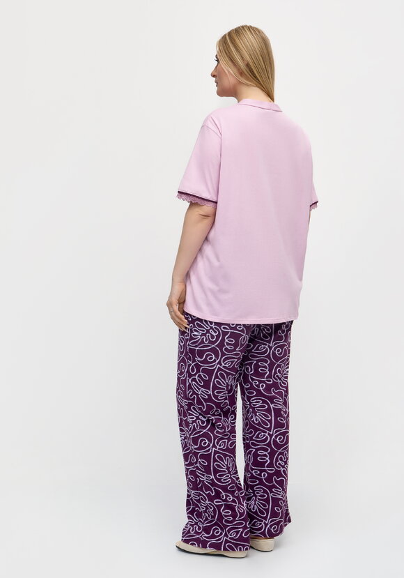 Костюм брючный Нежный рассвет шир.  580, рис. 17