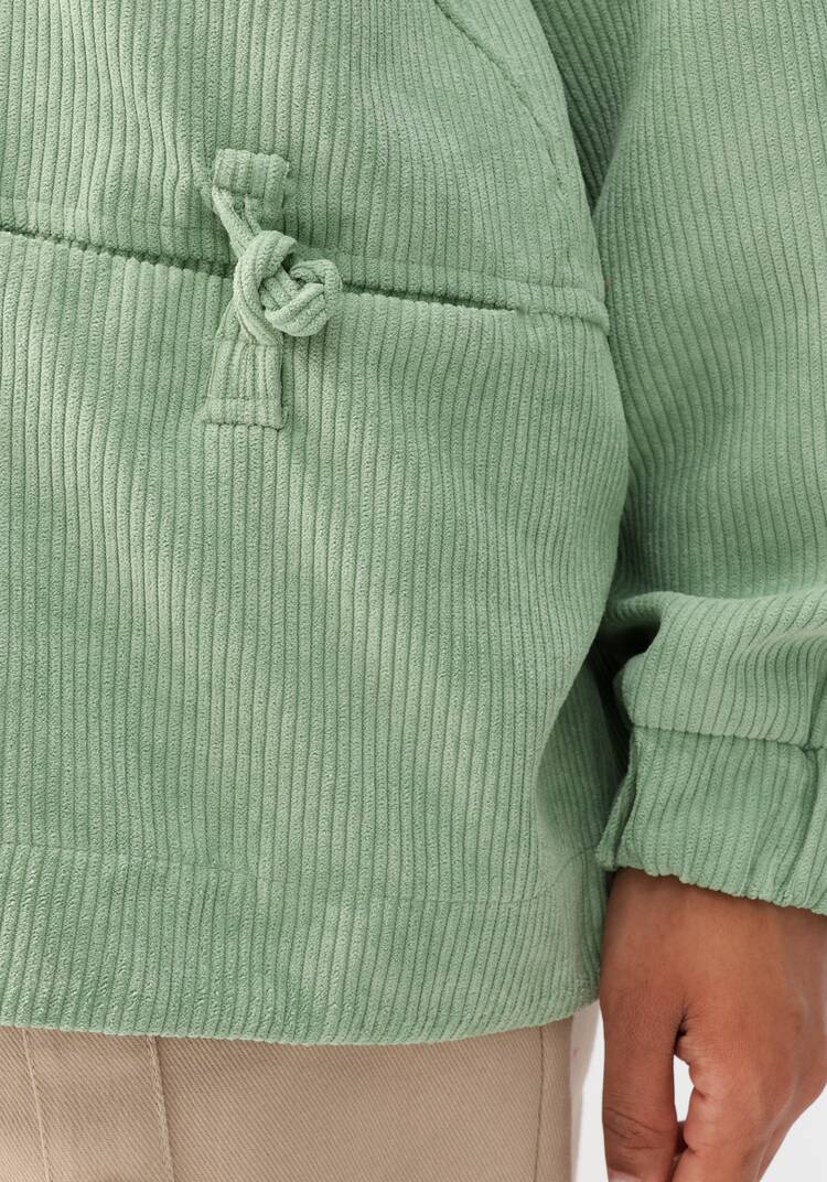 Ветровка из вельвета с капюшоном шир.  750, рис. 5