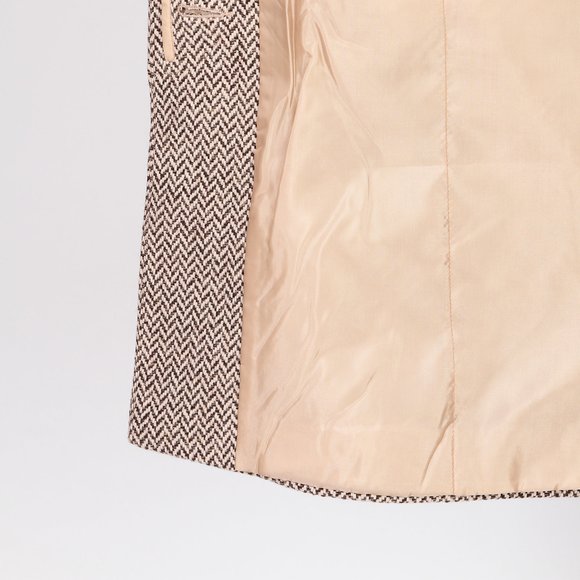 Пальто с контрастными рукавами шир.  580, рис. 27