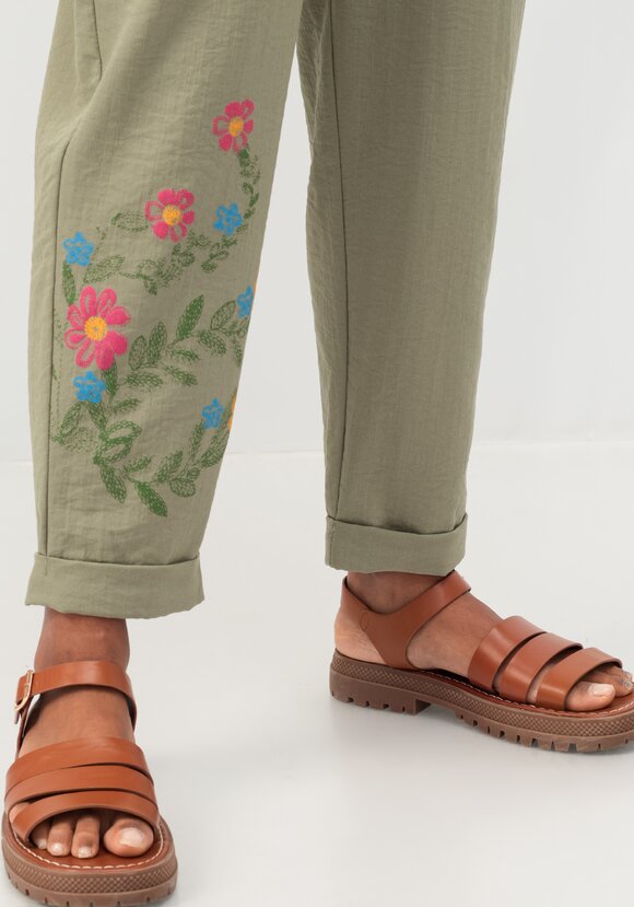 Брюки-бананы с принтом шир.  580, рис. 14