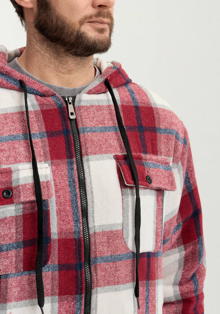 Рубашка с капюшоном и подкладом из шерпы шир.  750, рис. 24