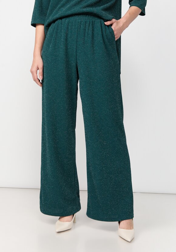 Брюки свободного кроя с метанитью шир.  580, рис. 23