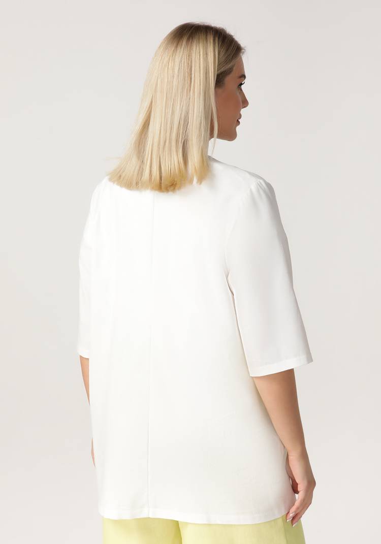 Жакет с карманами свободного кроя шир.  750, рис. 7