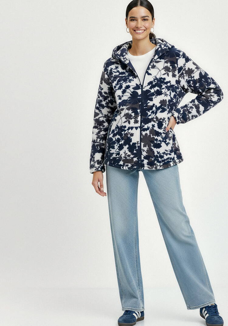 Толстовка из принтованного флиса шир.  750, рис. 2