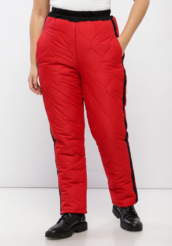 Брюки утепленные с лампасами шир.  580, рис. 9