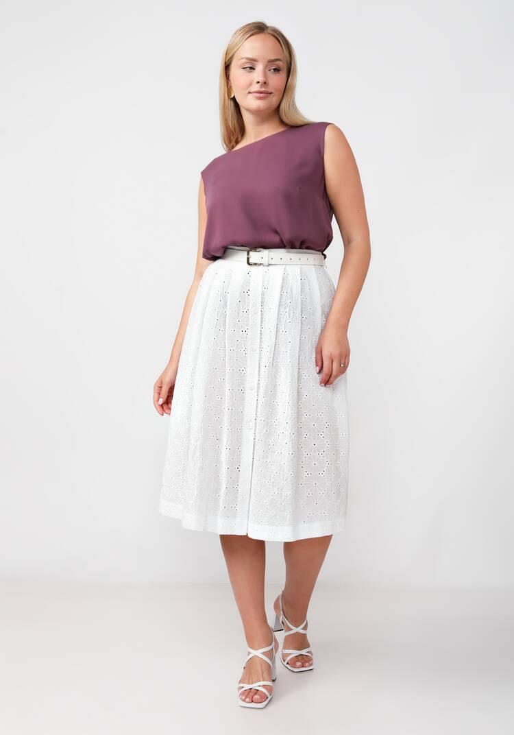 Юбка из шитья с разрезом шир.  750, рис. 15