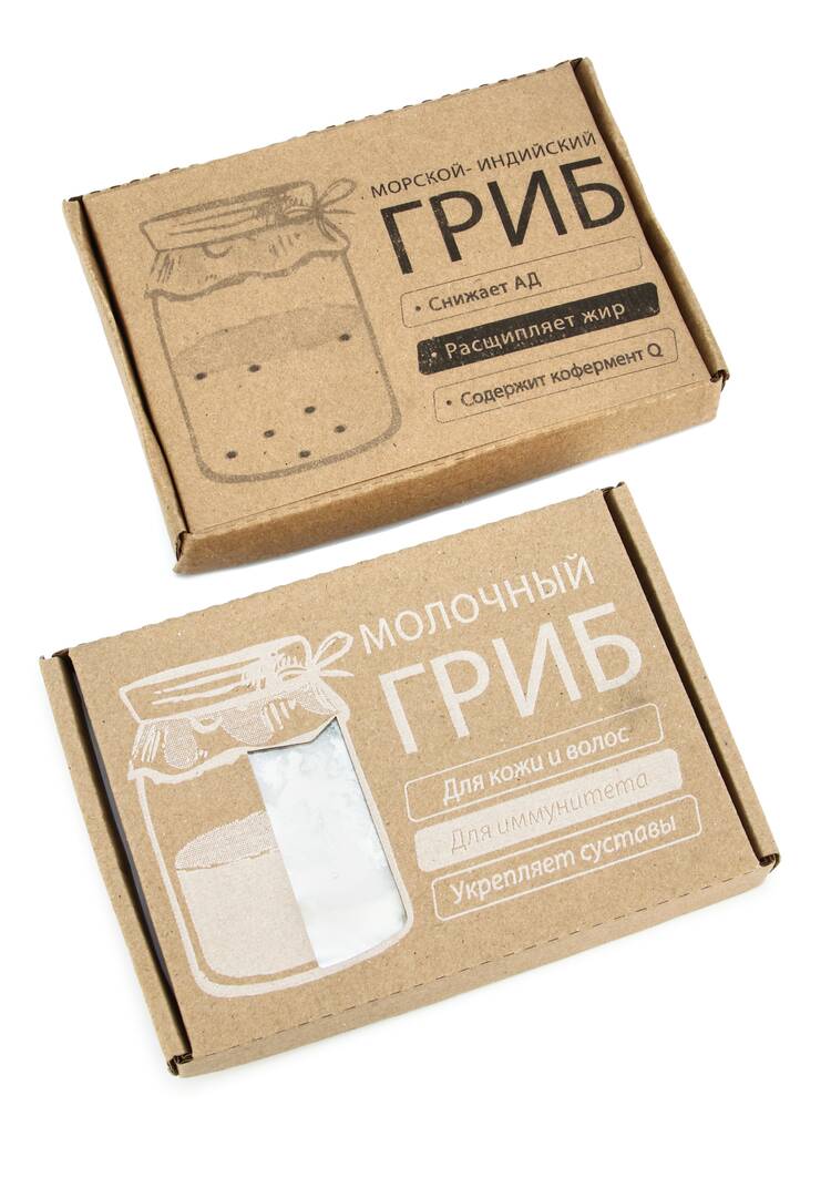 Набор выращенных грибов Тибетский + Индийский шир.  750, рис. 2