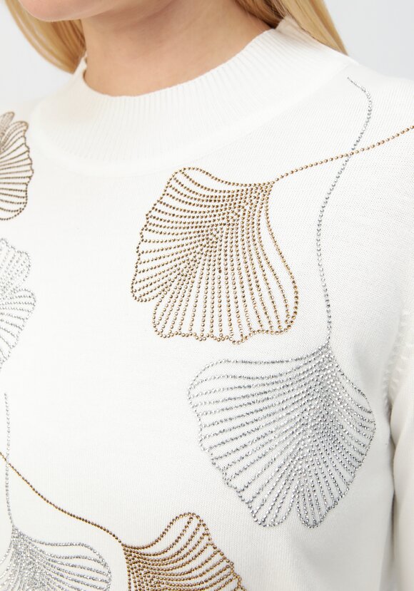 Джемпер Прекрасный цветок шир.  580, рис. 6