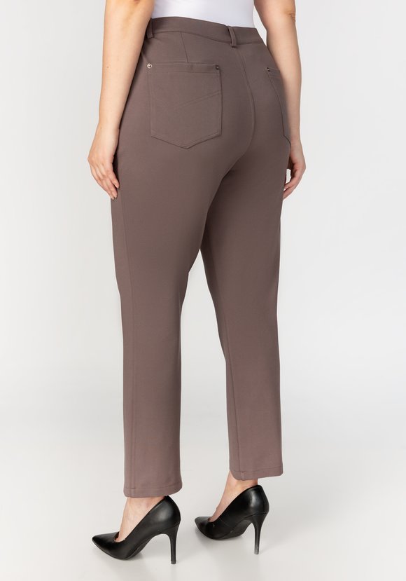 Брюки из плотного трикотажа шир.  580, рис. 10