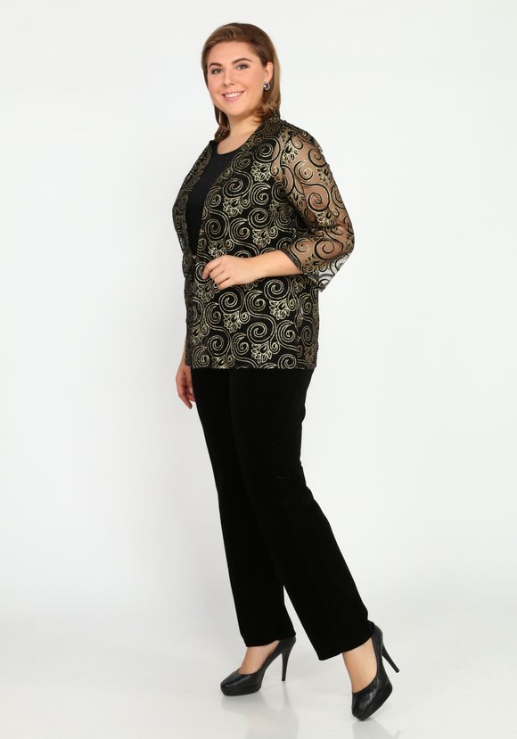 Костюм с накидкой шир.  580, рис. 2