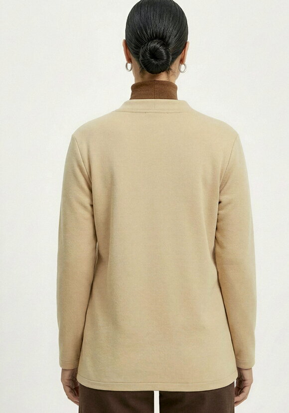 Кардиган на пуговицах утепленный шир.  580, рис. 28