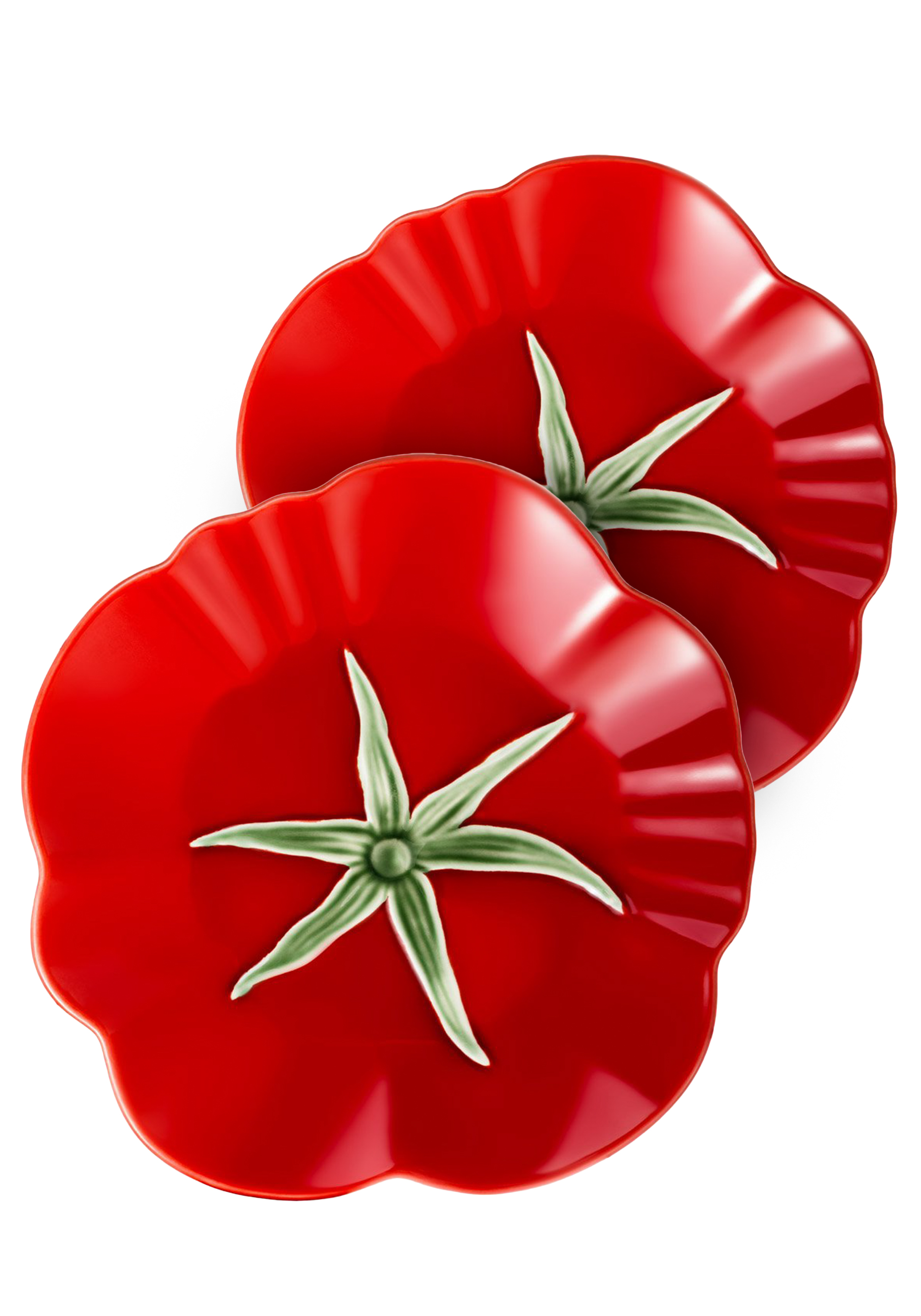 Набор тарелок quotТомат quot 22х21 см2 шт 1999₽