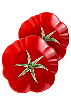 Набор тарелок Томат 22х21 см/2 шт