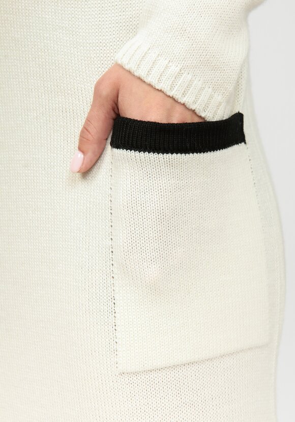 Платье вязаное со скандинавским рисунком шир.  580, рис. 14