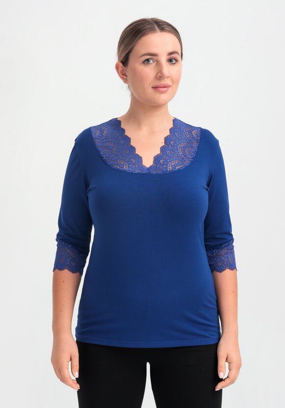 Майка с рукавом 3/4 Леди Кармен шир.  580, рис. 3