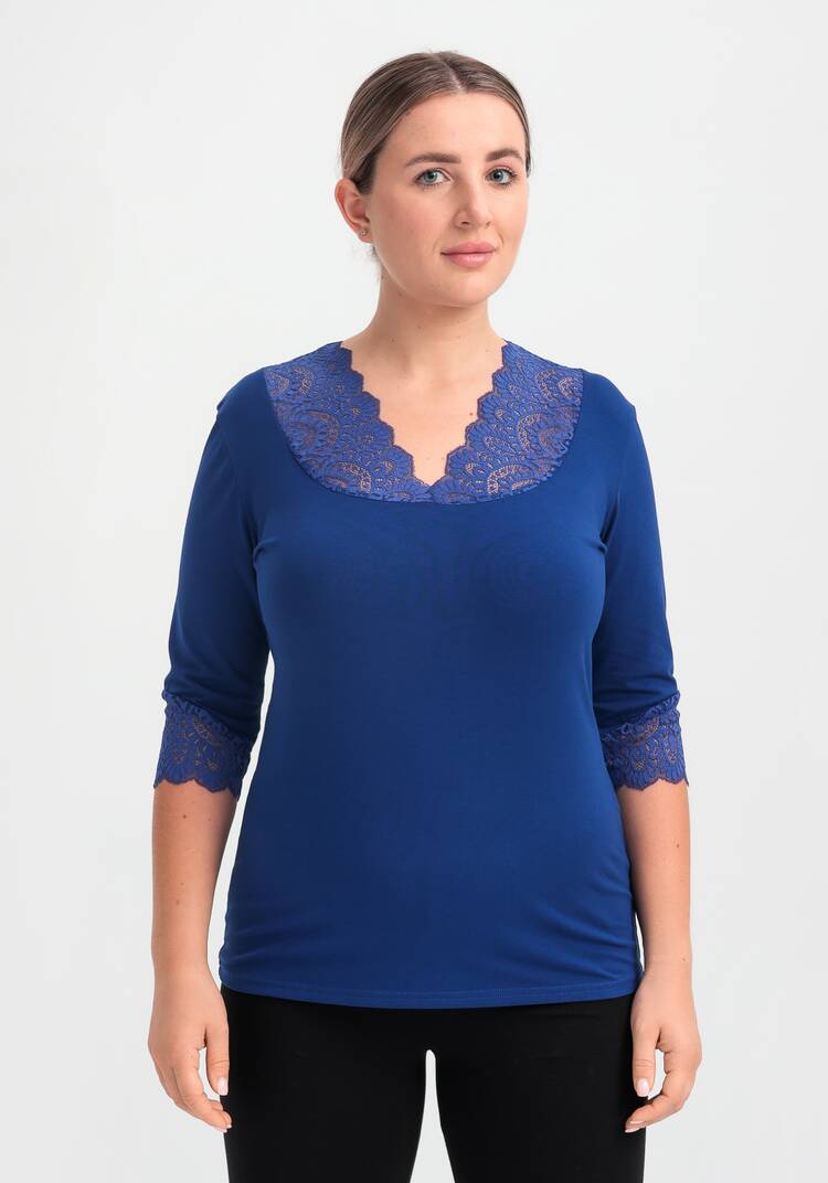 Майка с рукавом 3/4 Леди Кармен шир.  750, рис. 3