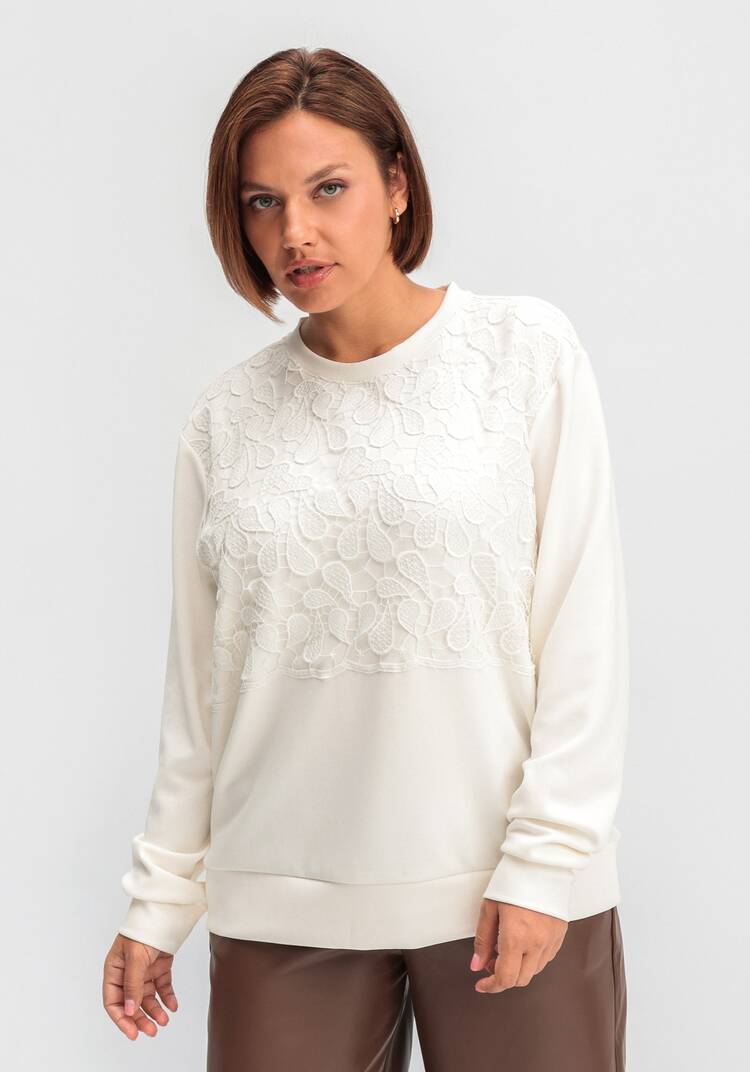 Свитшот с ажурным декором шир.  750, рис. 15