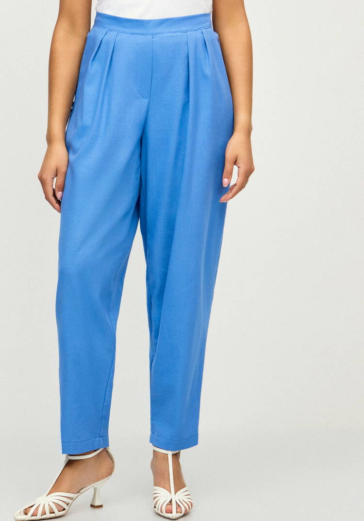 Брюки изо льна Литиция шир.  750, рис. 4