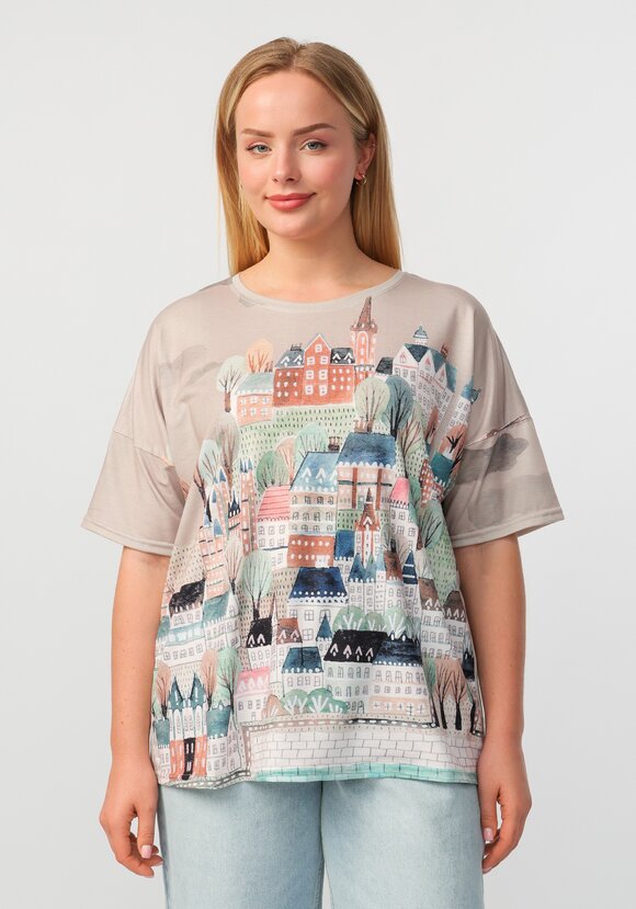 Блуза Дизайнерская находка шир.  580, рис. 14