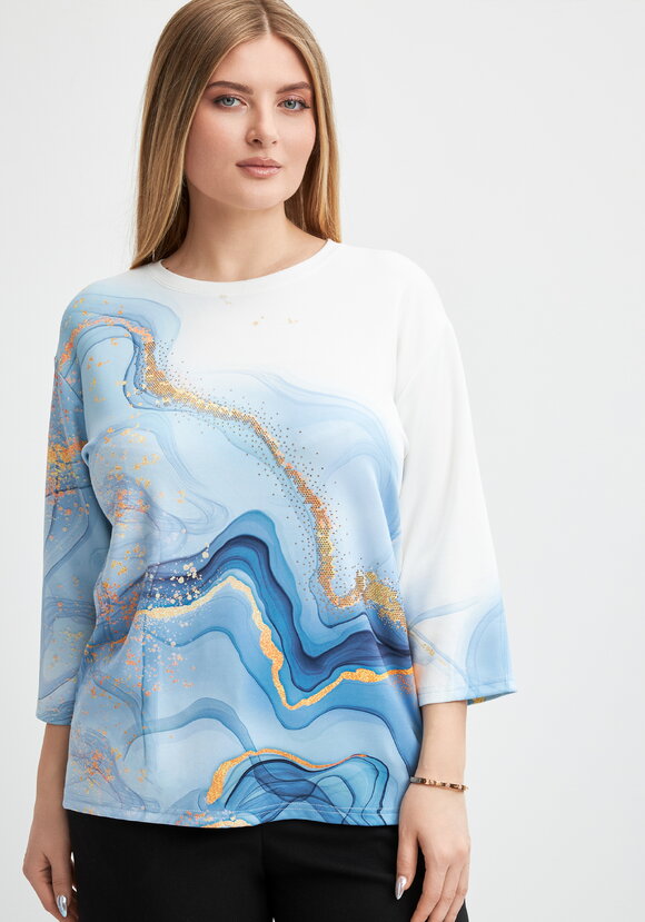 Лонгслив Агата шир.  580, рис. 7