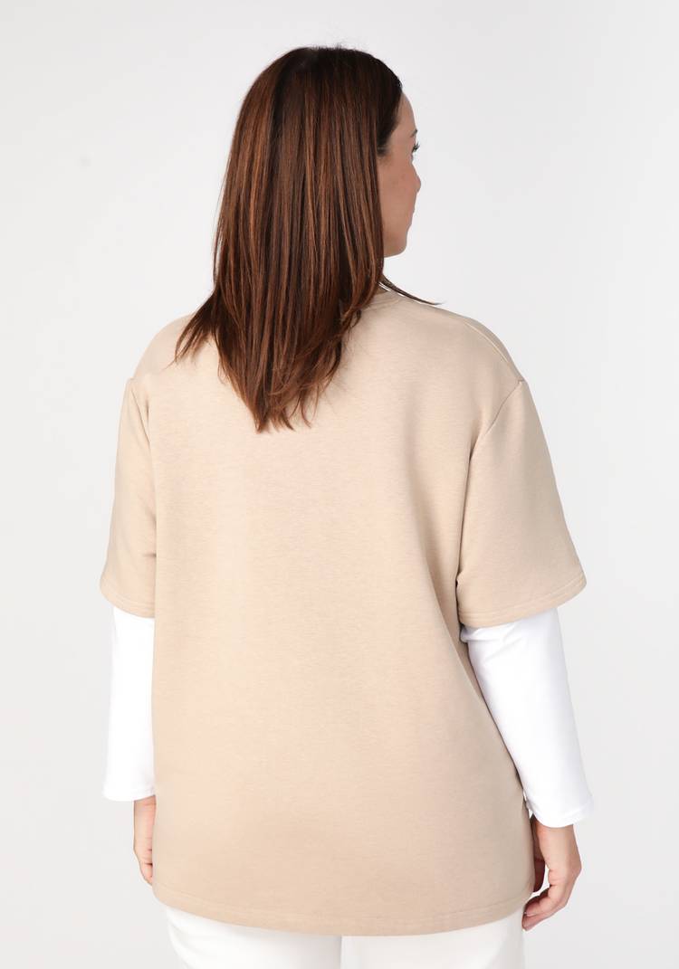 Толстовка с отрезным рукавом шир.  750, рис. 6