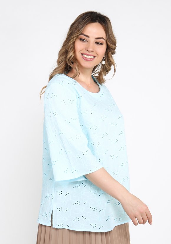 Блуза из шитья шир.  580, рис. 2