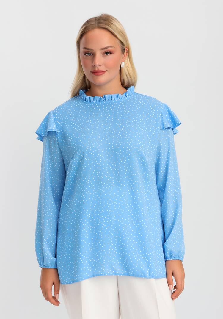 Блуза Холли шир.  750, рис. 11