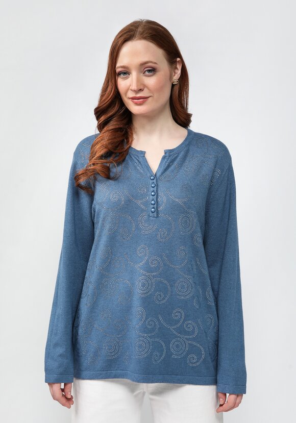 Джемпер Милена шир.  580, рис. 9