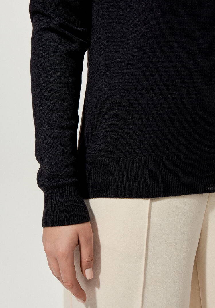 Джемпер с высоким воротником шир.  750, рис. 19