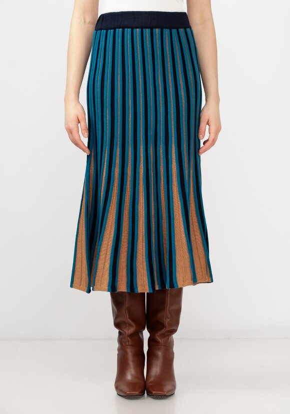 Юбка плиссе мультиколор шир.  580, рис. 4